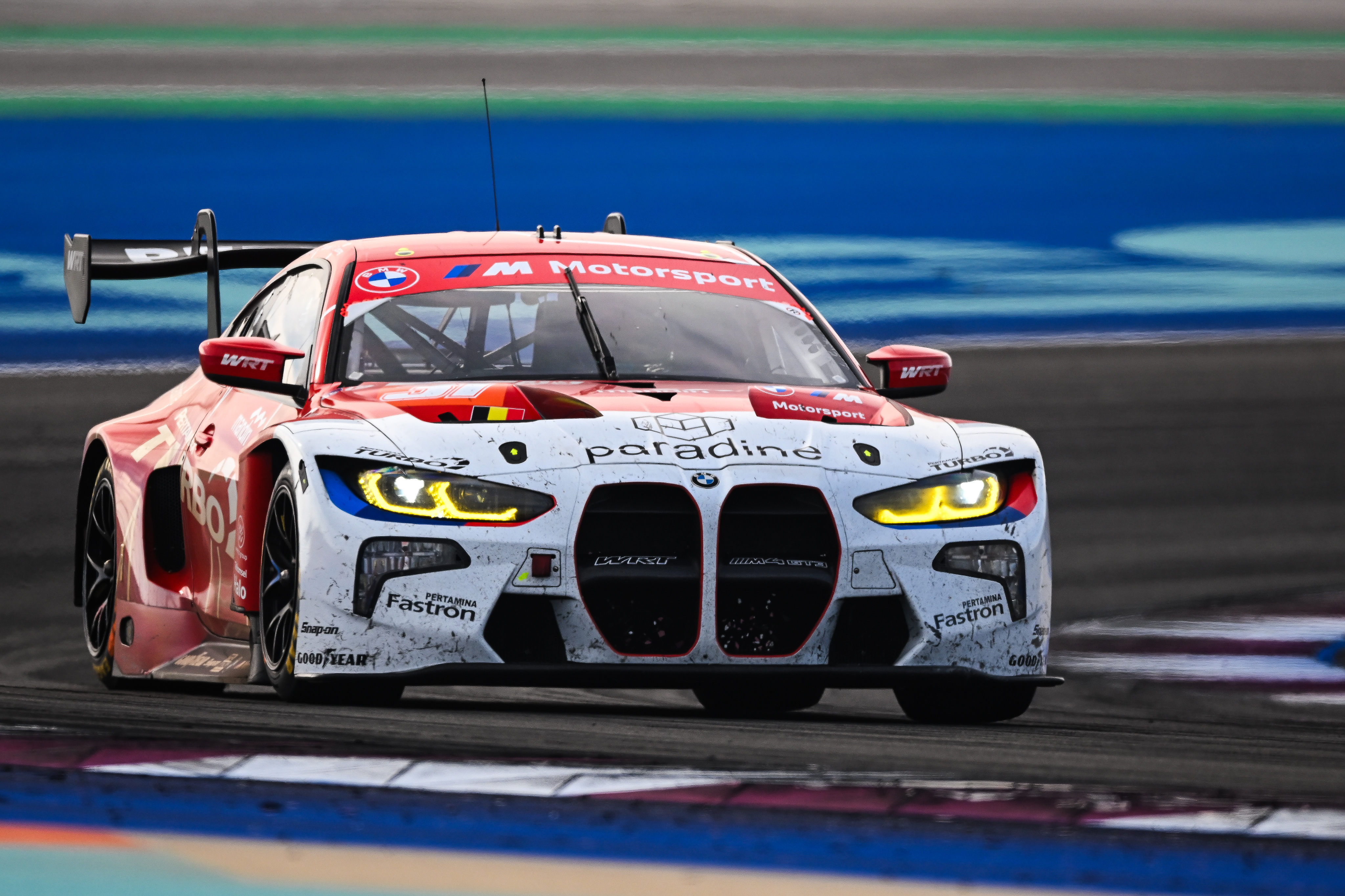 Qatar, 26-27 February 2024. BMW M Motorsport. FIA World Endurance Championship, FIA WEC, Lusail International Circuit, Team WRT, #31 BMW M4 GT3, LMGT3, Augusto Farfus, Sean Gelael, Darren Leung.