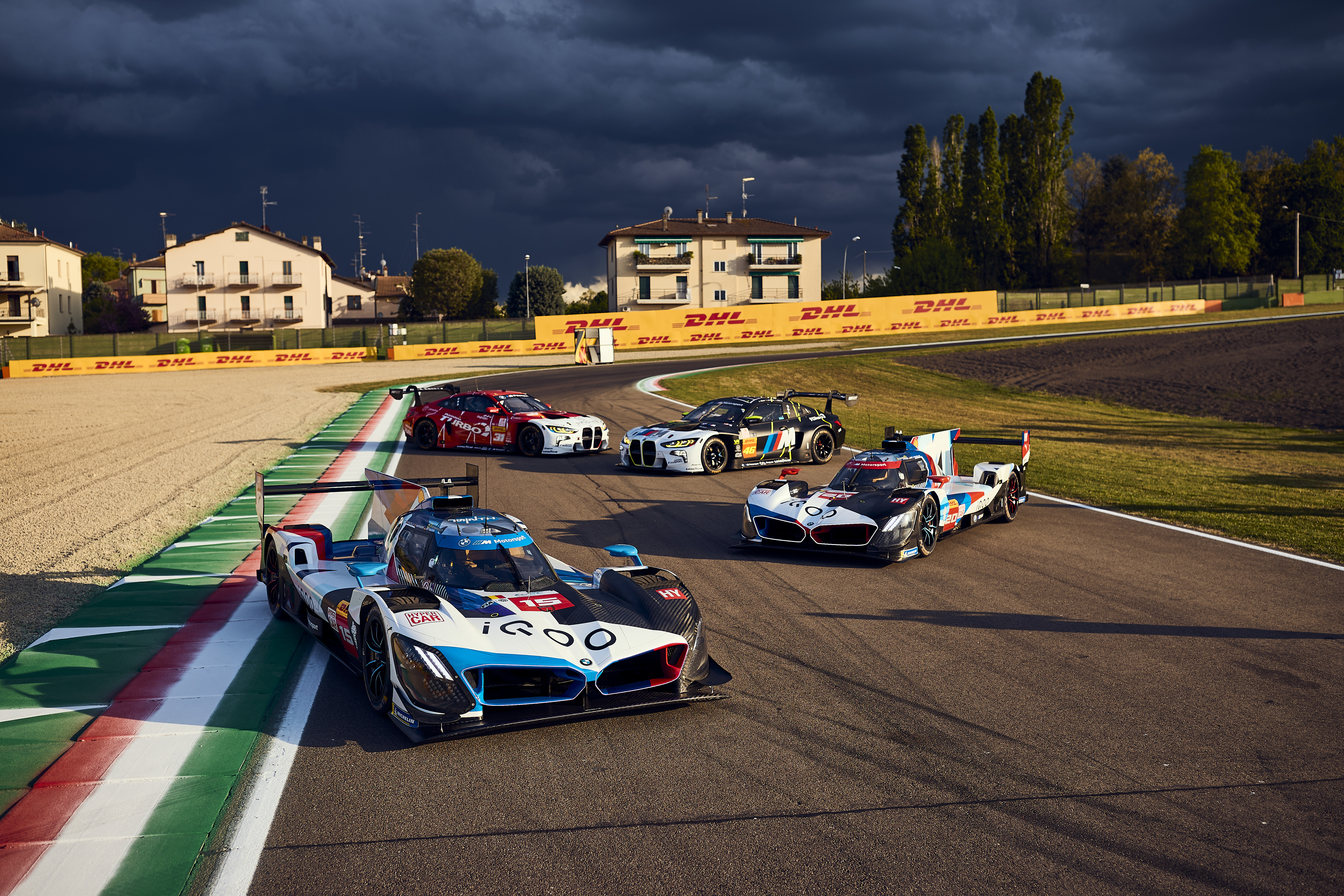 Imola, 17-21 April 2024. BMW M Motorsport. FIA World Endurance Championship, FIA WEC, BMW M Team WRT, BMW M Hybrid V8, Hypercar, LMDh, BMW M4 GT3, LMGT3.