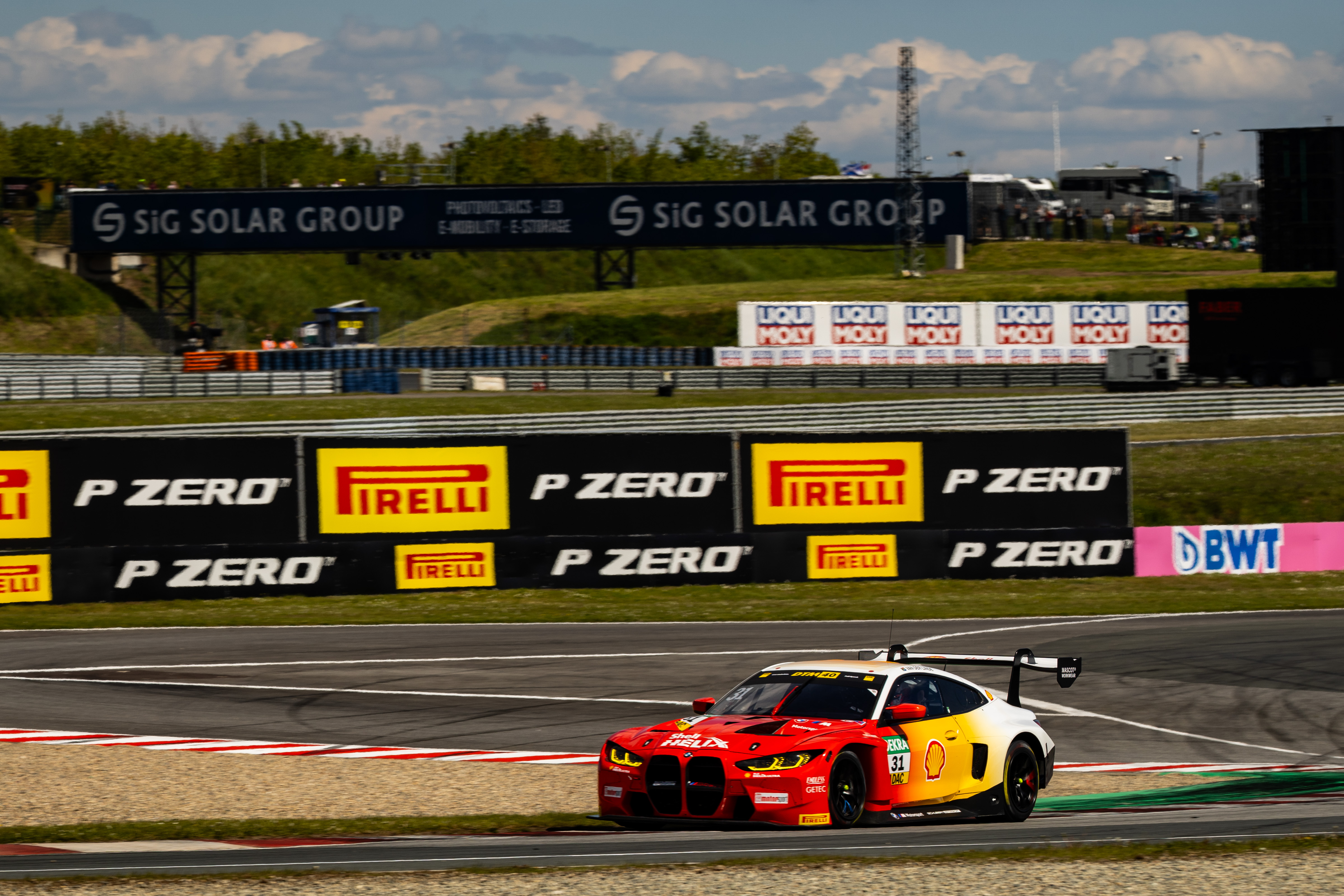 Oschersleben (GER), 26-28 April 2024. DTM, ADAC, Motorsport Arena Oschersleben, Round 1, Sheldon van der Linde, #31 BMW M4 GT3, Schubert Motorsport, Shell, DTM