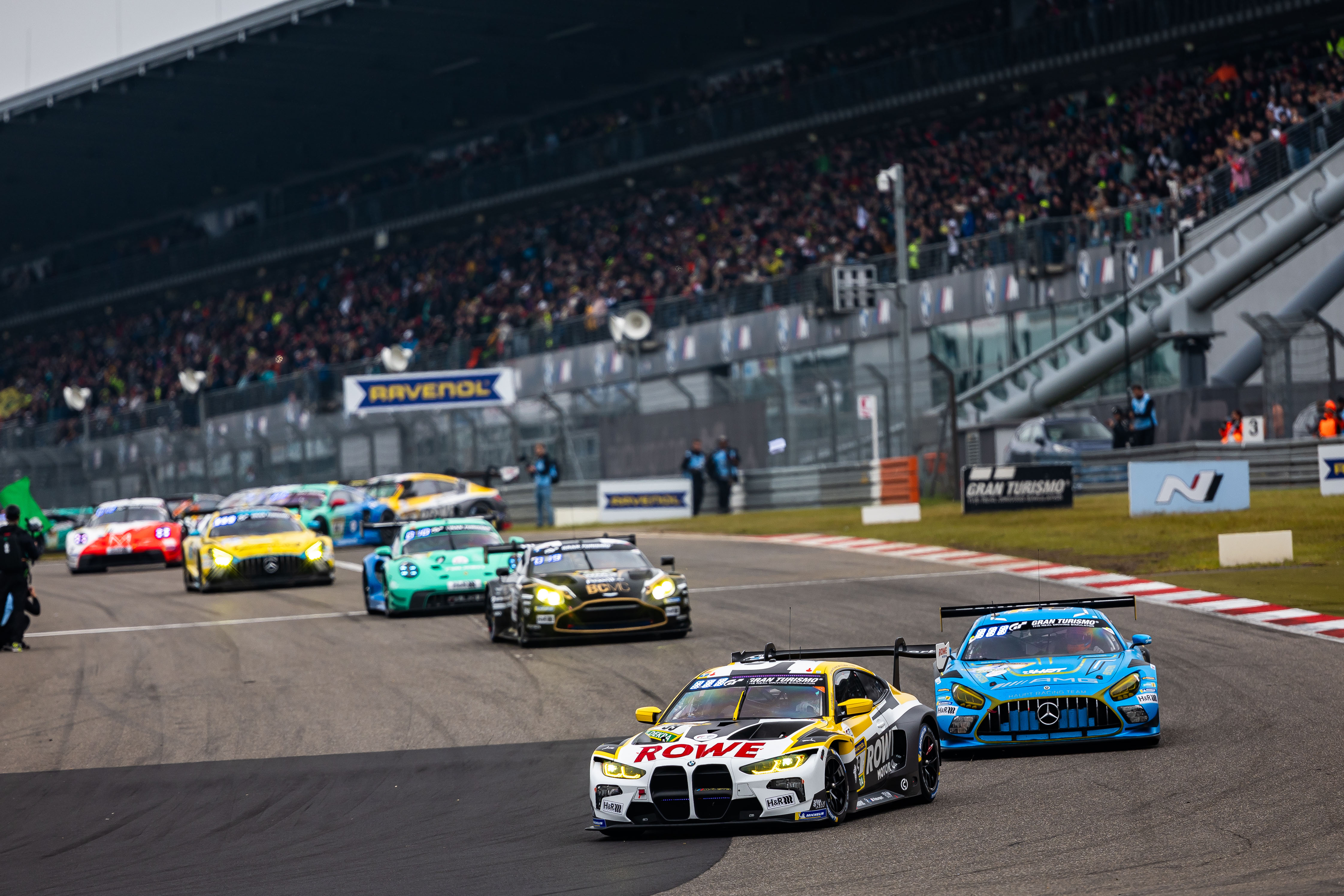 Nürburg (GER), 30th May to 2nd June 2024. BMW M Motorsport, 24h Nürburgring, Intercontinental GT Challenge IGTC, ROWE Racing, #99 BMW M4 GT3, Sheldon van der Linde, Robin Frijns, Dries Vanthoor, Augusto Farfus.