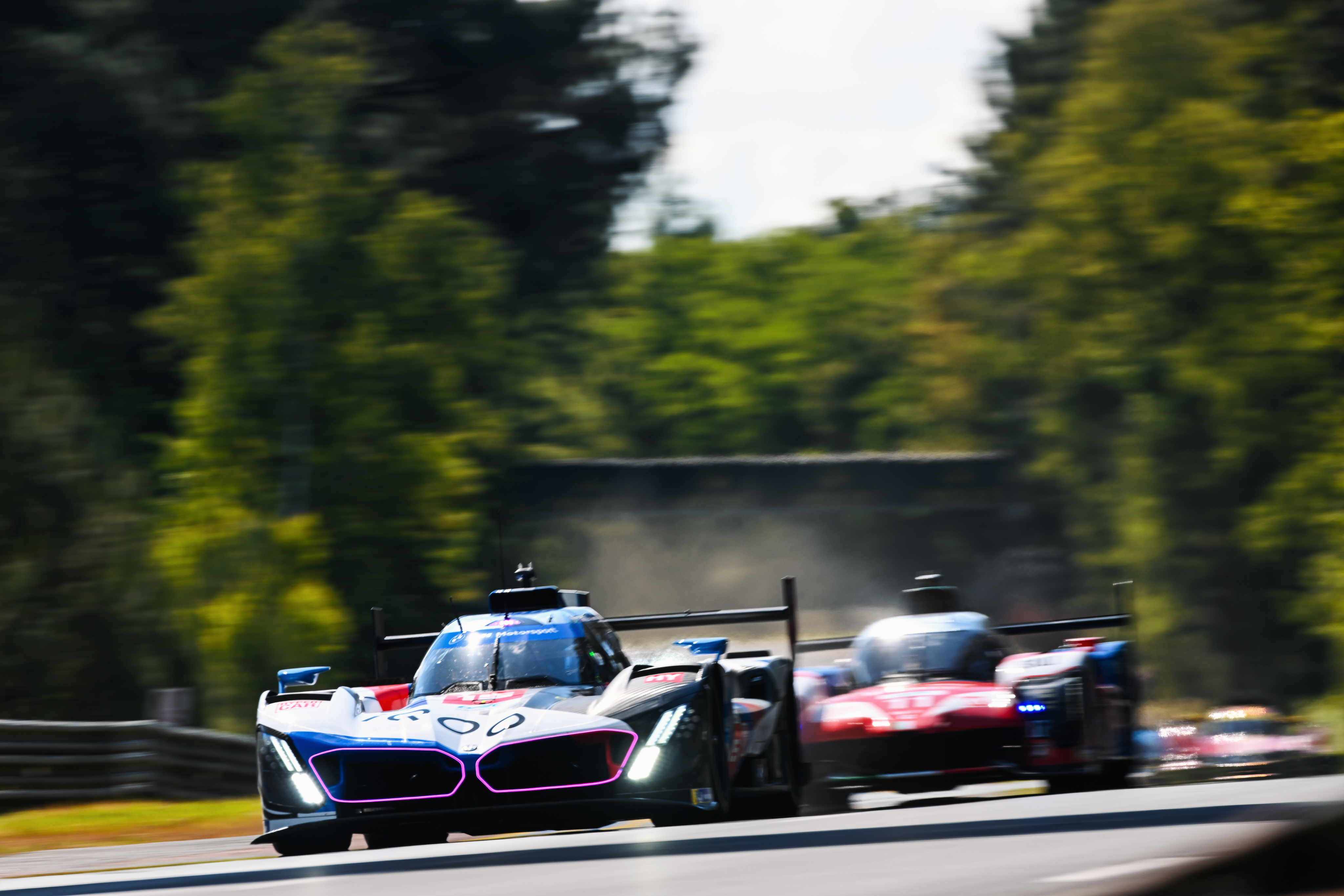 Le Mans (FRA), 7-16 June 2024. FIA World Endurance Championship, 24h Le Mans, BMW M Team WRT, Hypercar, LMDh, hybrid, #15 BMW M Hybrid V8, Raffaele Marciello, Dries Vanthoor, Marco Wittmann.