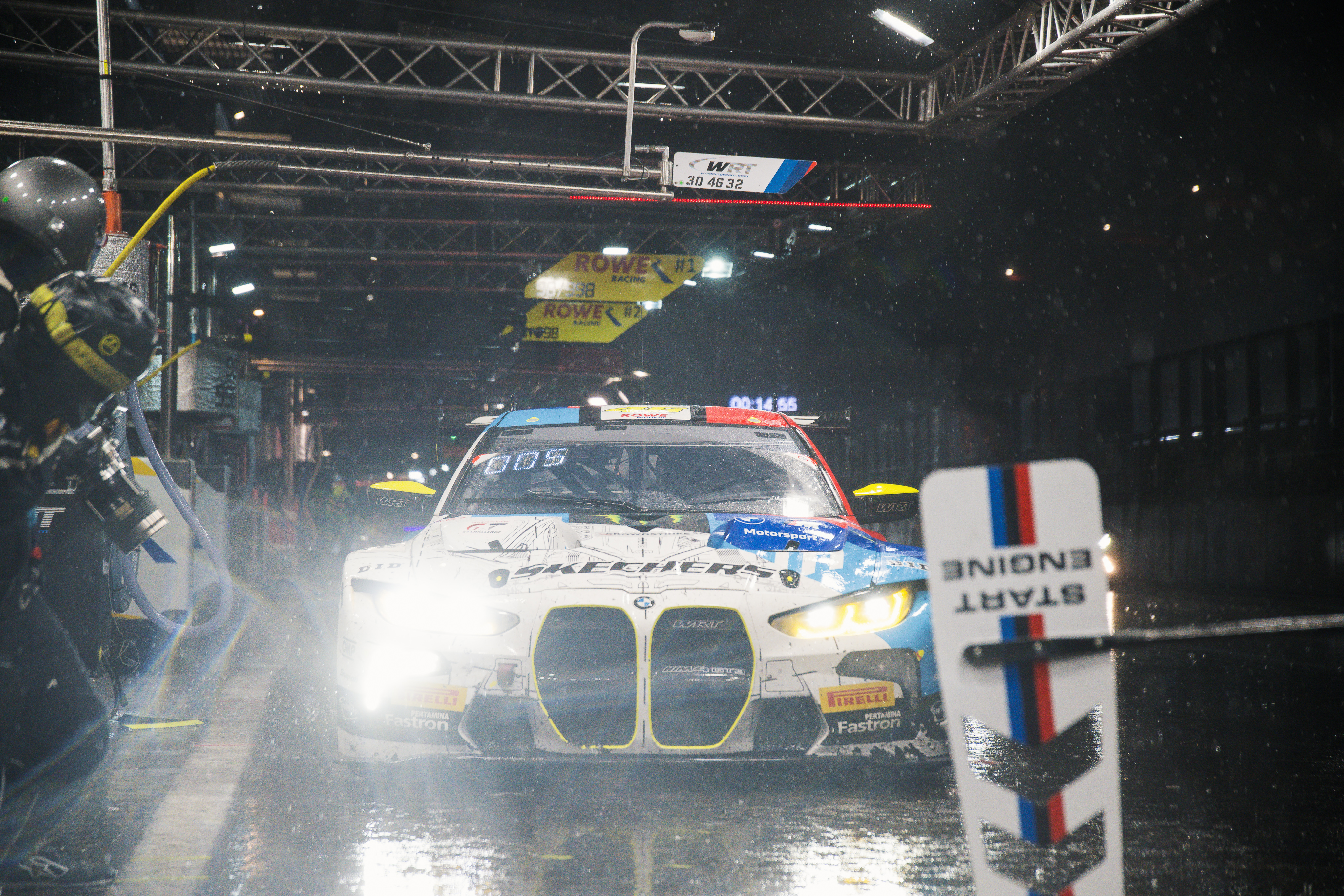 Spa-Francorchamps (BEL), 26-30 June 2024. 24 Hours of Spa, Fanatec GT World Challenge Europe, GTWC, Intercontinental GT Challenge, IGTC, BMW M Team WRT, #46 BMW M4 GT3, Raffaele Marciello, Maxime Martin, Valentino Rossi.