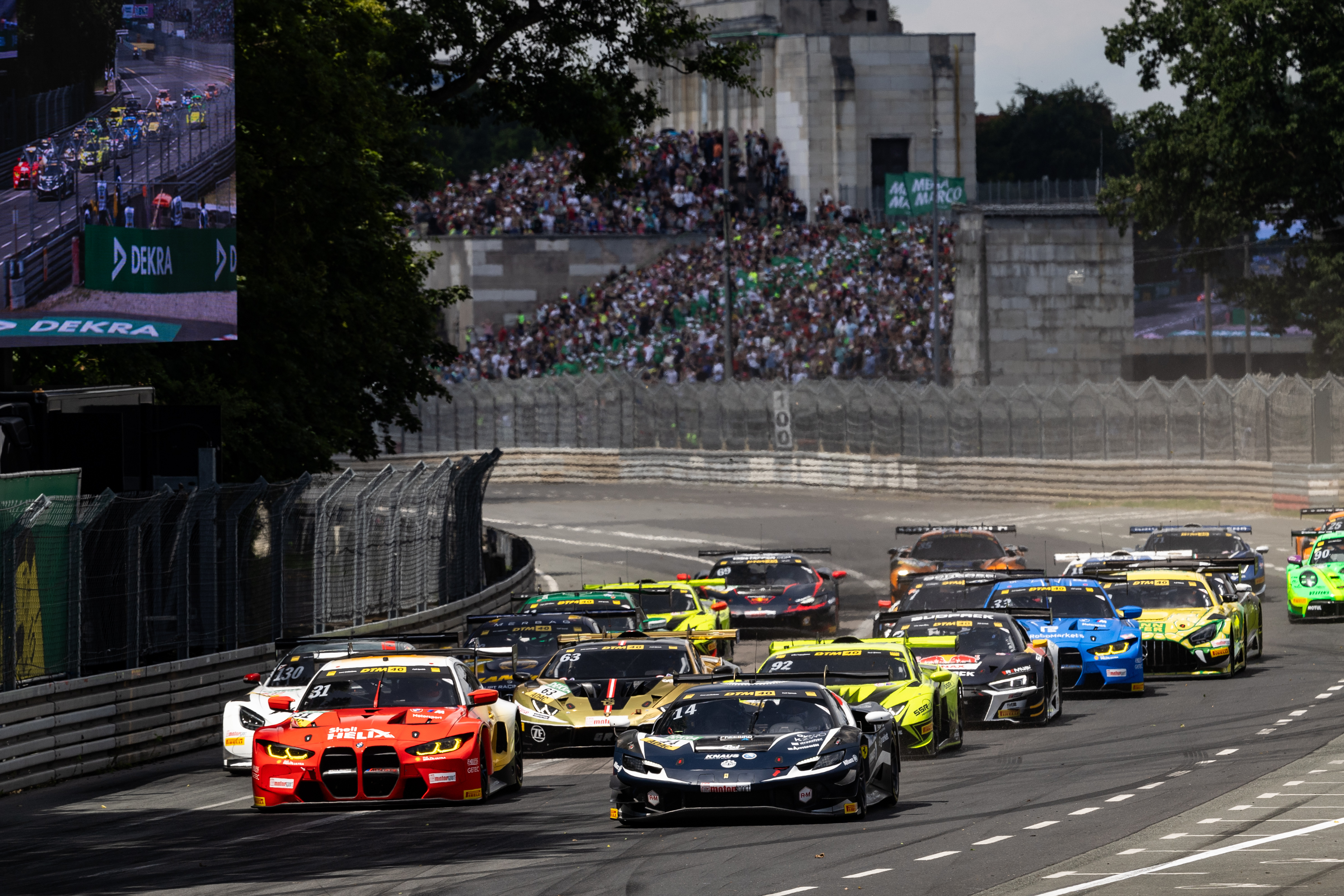 Nuremberg (GER), 05-07 July 2024. DTM, ADAC, Norisring, Round 4, Sheldon van der Linde, #31 BMW M4 GT3, Schubert Motorsport, Shell, DTM