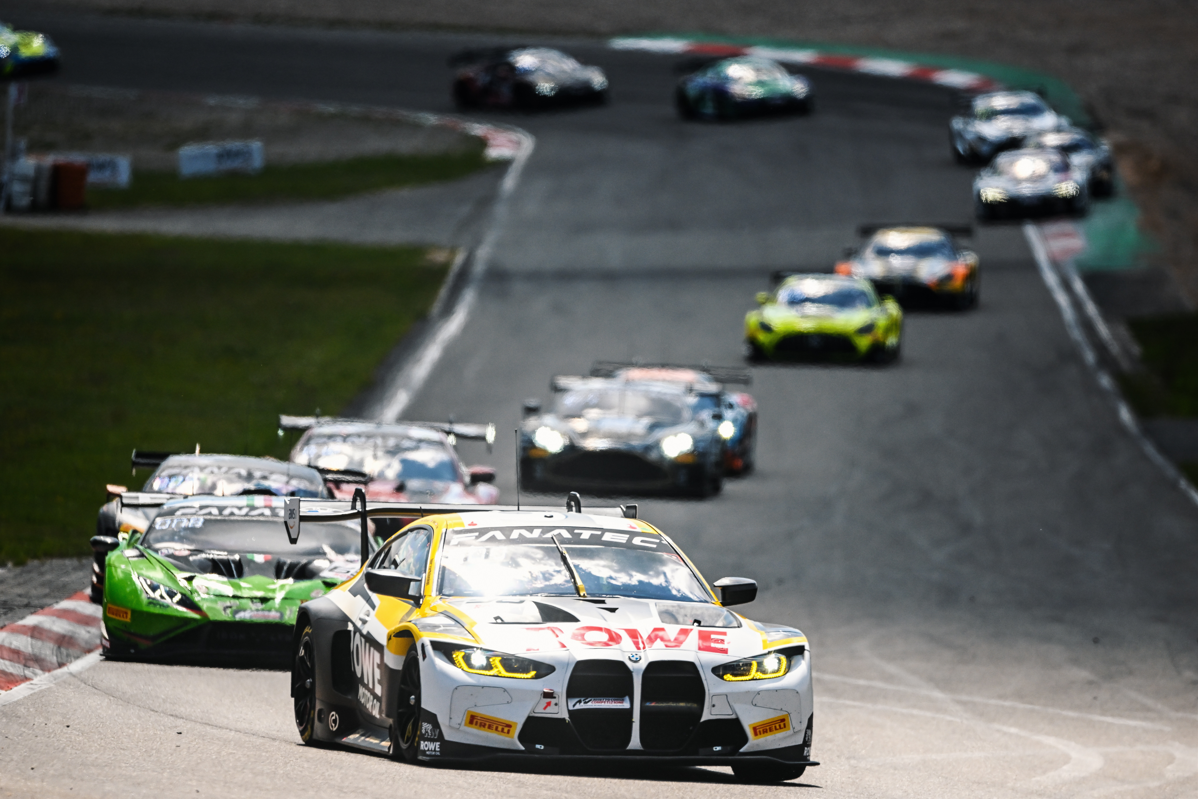 Nürburgring (GER), 26-28 July 2024. Fanatec GT World Challenge Europe, GTWC, Endurance Cup, ROWE Racing, #98 BMW M4 GT3, Philipp Eng, Marco Wittmann, Nick Yelloly.