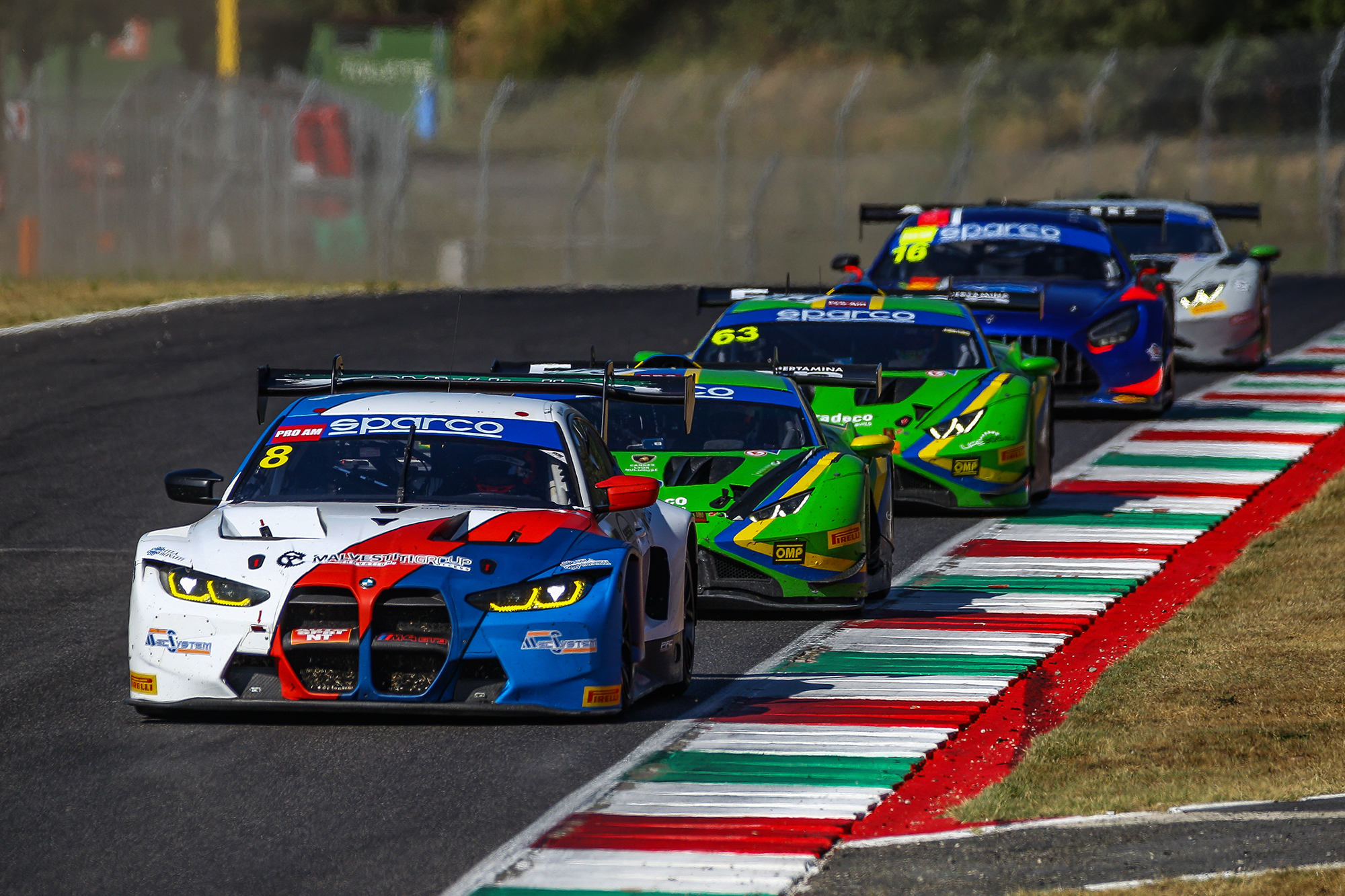 Mugello (ITA), 23-25 August 2024. Italian GT Championship, BMW Italia Ceccato Racing, #8 BMW M4 GT3, Pro-Am, Pedro Ebrahim, Federico Malvestiti.