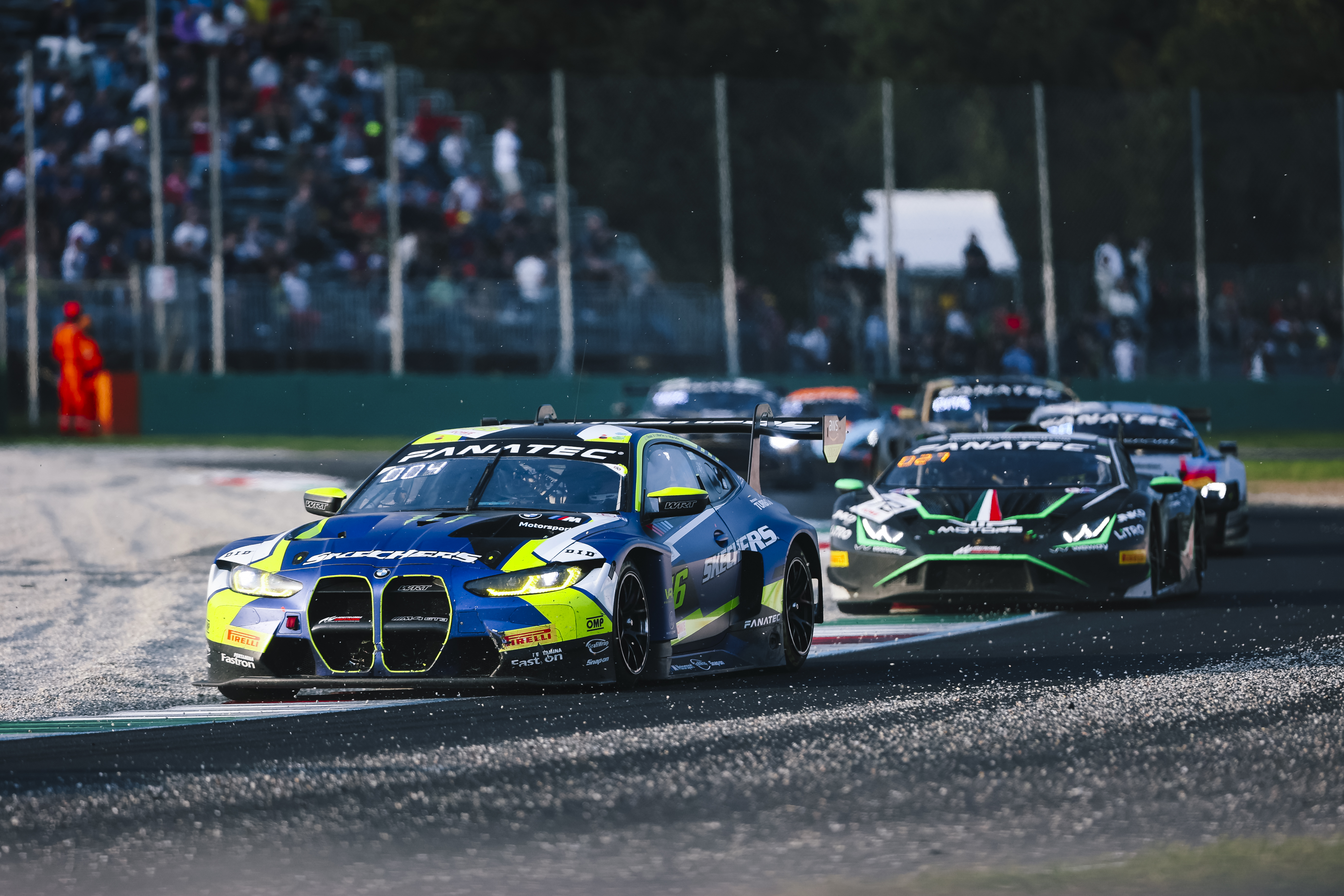 Monza (ITA), 20-22 September 2024. Fanatec GT World Challenge Europe, GTWC, Endurance Cup, Team WRT, #46 BMW M4 GT3, Raffaele Marciello, Maxime Martin, Valentino Rossi.