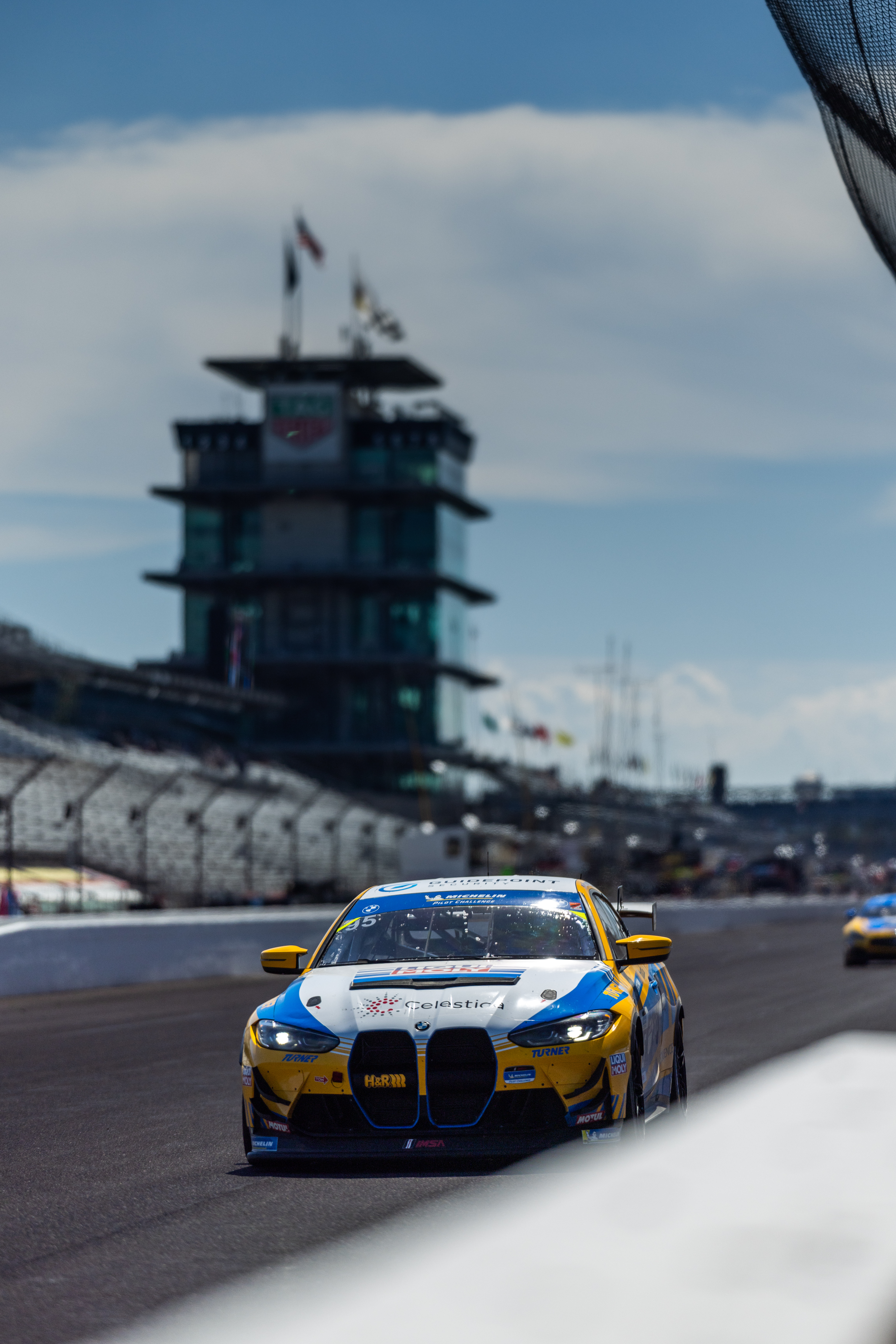 Indianapolis (USA), 20-22 September 2024. IMSA Michelin Pilot Challenge, GS, Turner Motorsport, #95 BMW M4 GT4, Dillon Machavern, Robert Megennis.