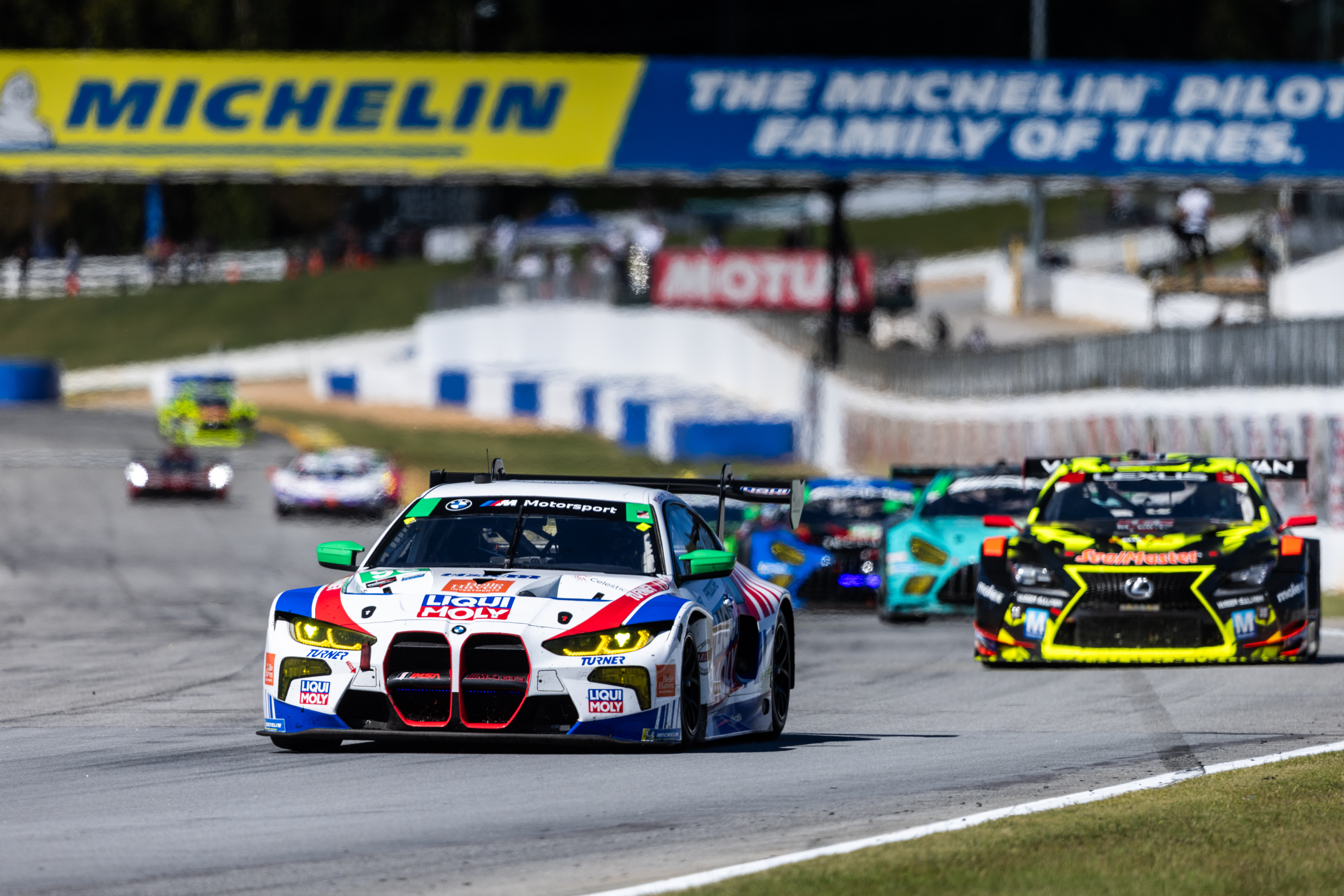 Road Atlanta (USA), 10-12 October 2024. Petit Le Mans, IMSA WeatherTech SportsCar Championship, GTD, Turner Motorsport, #96 BMW M4 GT3, Robby Foley, Patrick Gallagher, Jake Walker.