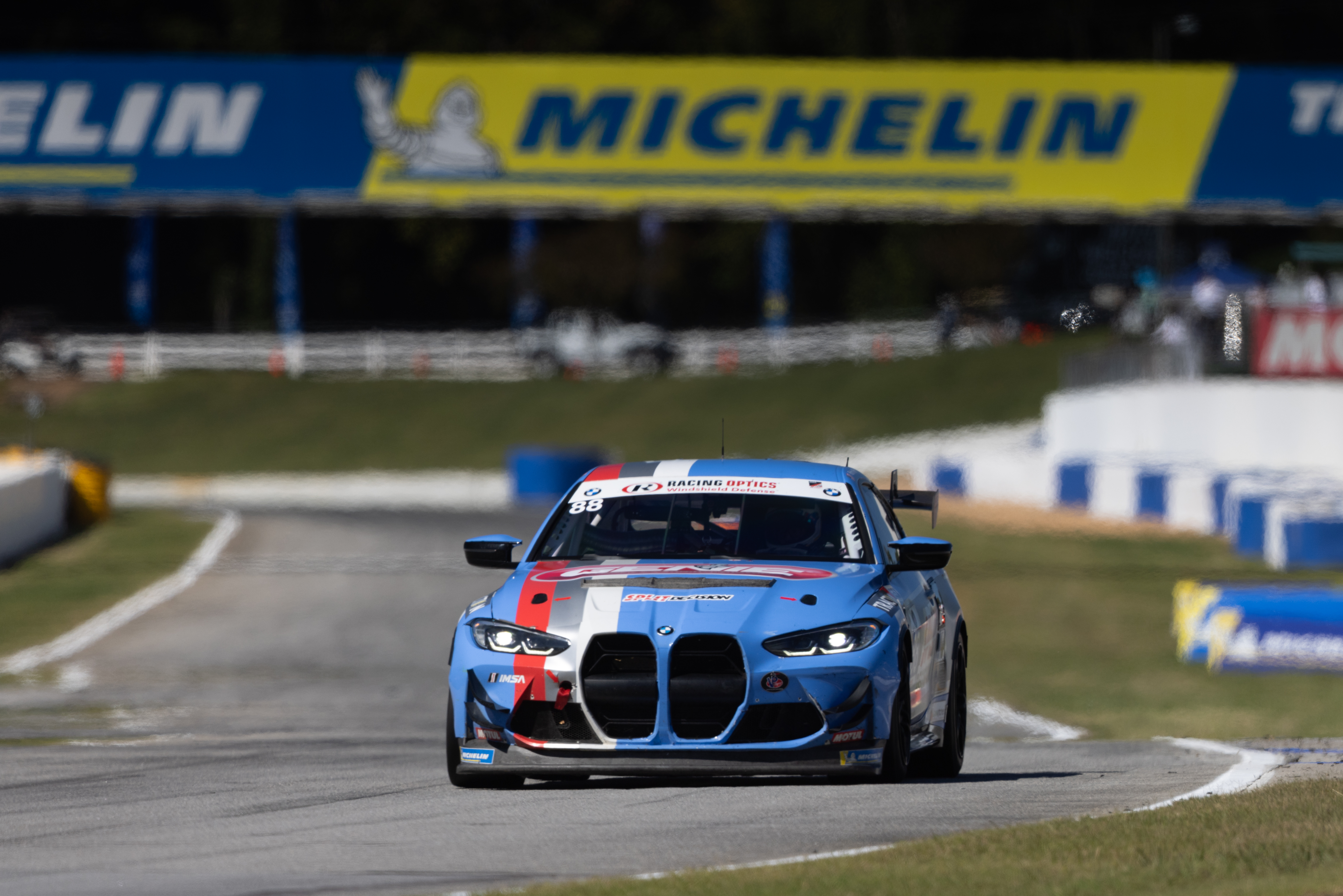 Road Atlanta (USA), 9th to 12th October 2024. BMW M Motorsport, VP Racing SportsCar Challenge, #88 BMW M4 GT4, Split Decision Motorsports, Patrick Wilmot. 