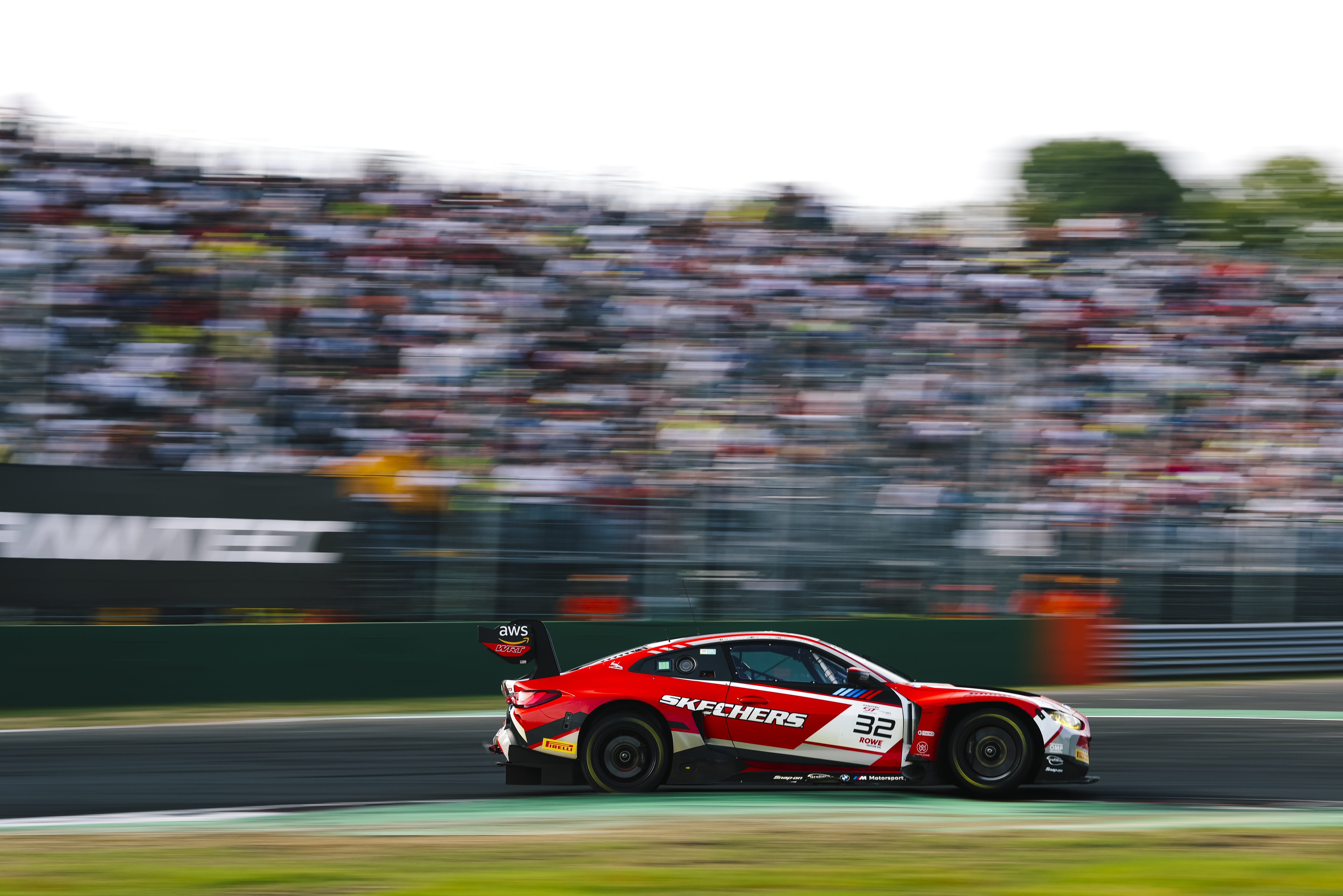 Monza (ITA), 20-22 September 2024. Fanatec GT World Challenge Europe, GTWC, Endurance Cup, Team WRT, #32 BMW M4 GT3, Charles Weerts, Dries Vanthoor, Sheldon van der Linde.