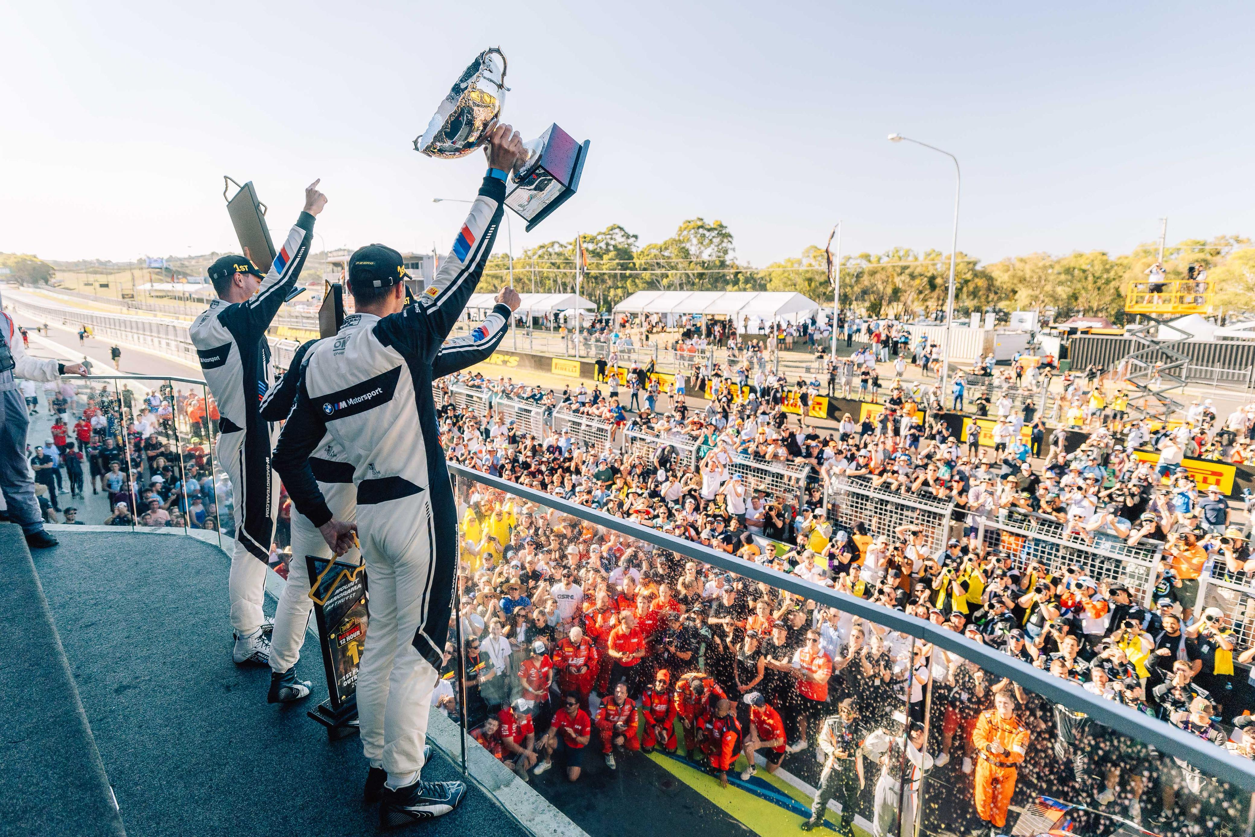 Bathurst (AUS), 30th January to 2nd February 2025. BMW M Motorsport, Intercontinental GT Challenge, 12H Bathurst, Team WRT, #32 BMW M4 GT3, Sheldon van der Linde, Kelvin van der Linde, Augusto Farfus.